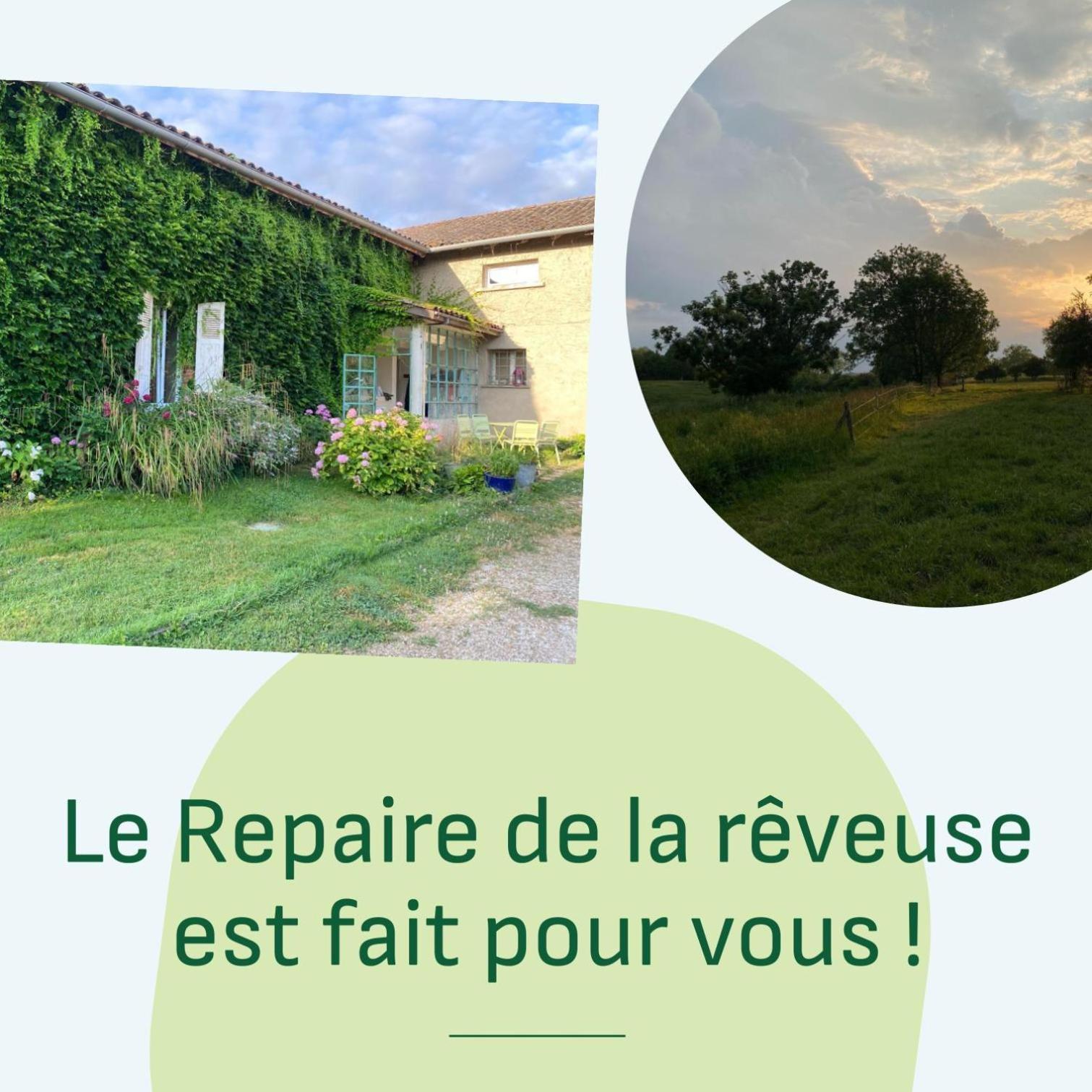Saint-Frajou Le Repaire De La Reveuse Bed & Breakfast エクステリア 写真